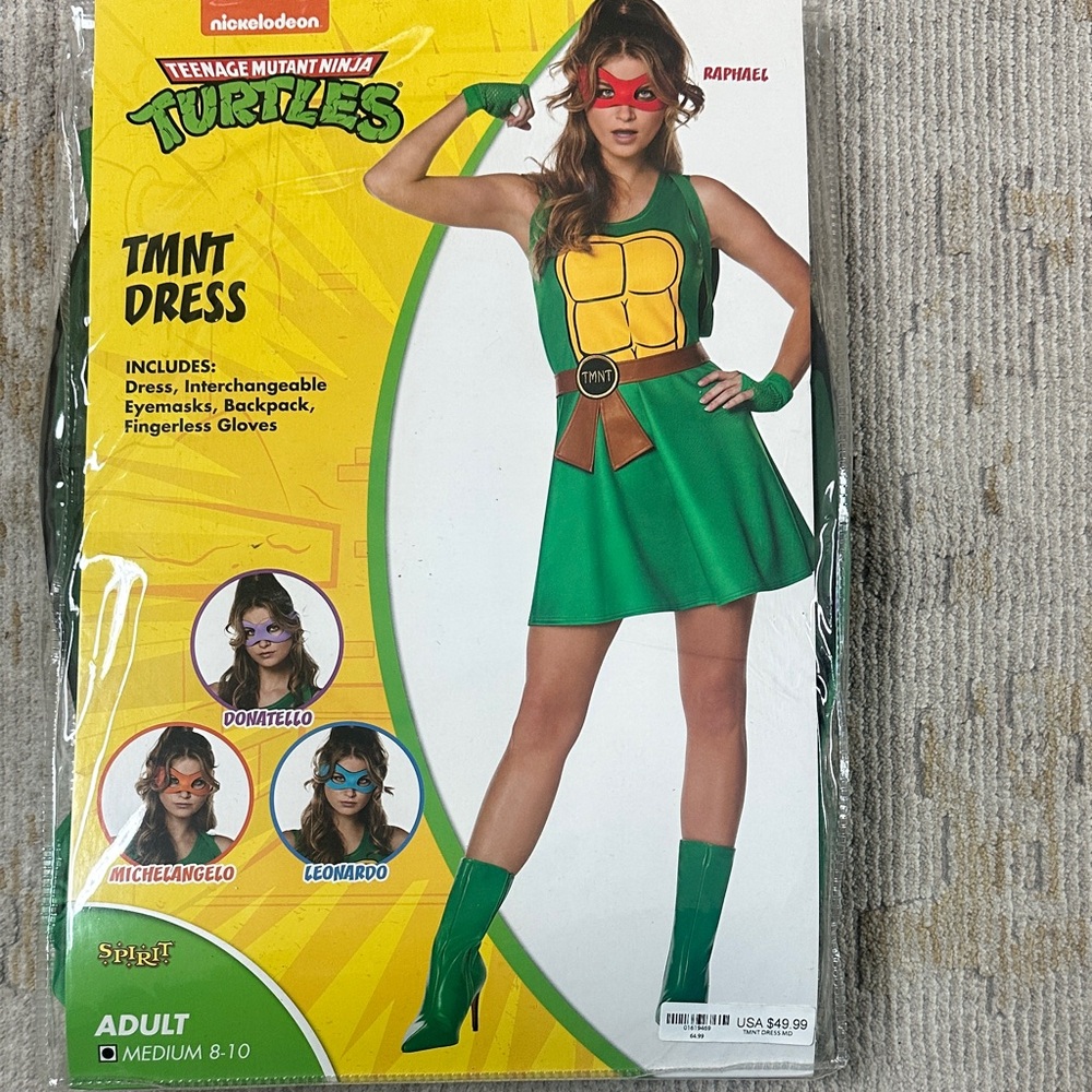 Woman Teenage Mutant Ninja Turtles Raphael / Donatello / Michelangelo / Leonardo